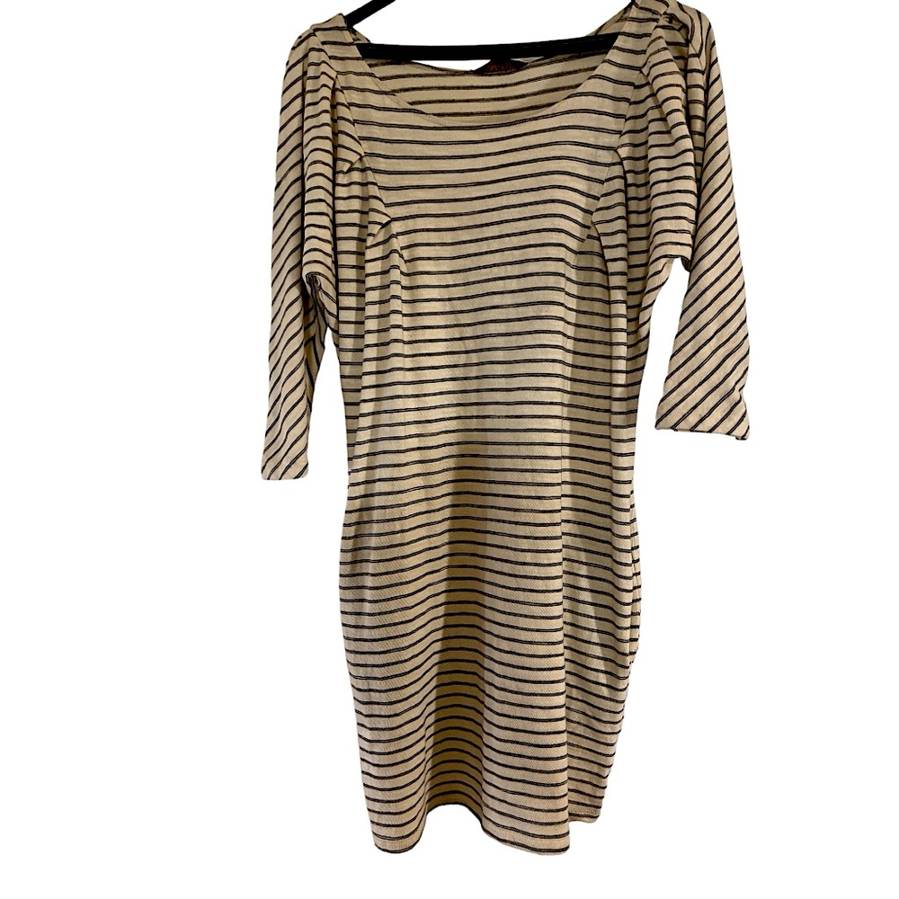 7 For All Mankind Y2K Stripe Nautical Hamptons Short Beach Dress NWT Size XS